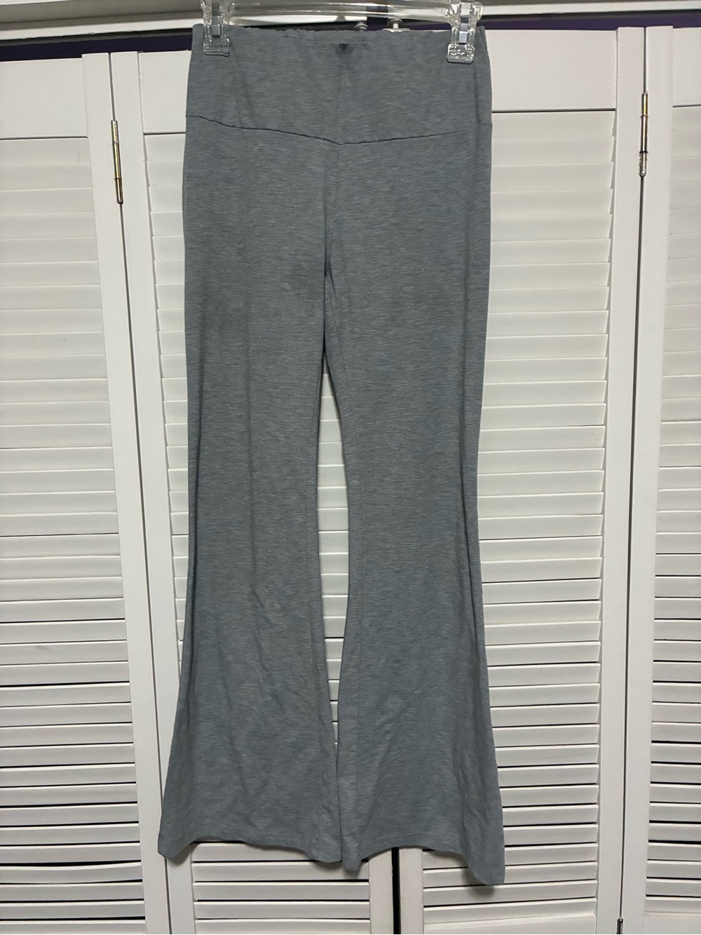 SHEIN Gray Flare Pants